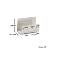 Rivets Business Card Holder