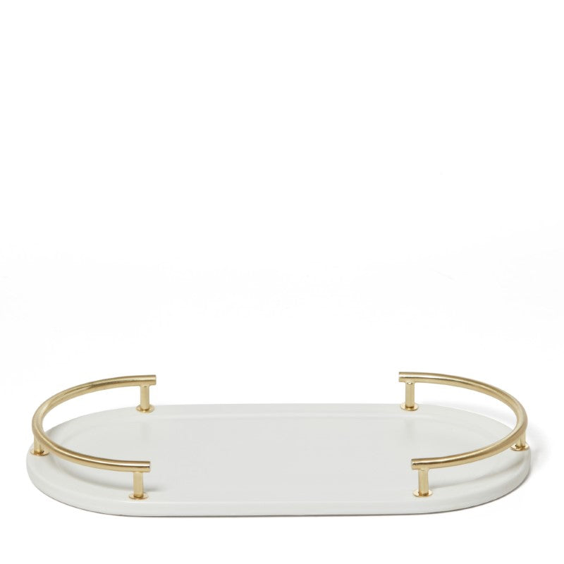 Dubai Amenity Tray (brass trim)