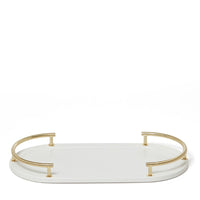 Dubai Amenity Tray (brass trim)