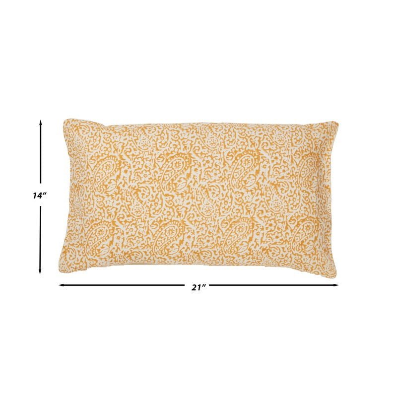 Paisley Block pillow