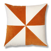 Pinwheel - Gold/Ivory Pillow