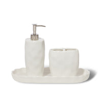 French Impressions 3-Piece Bathroom Accessory Set