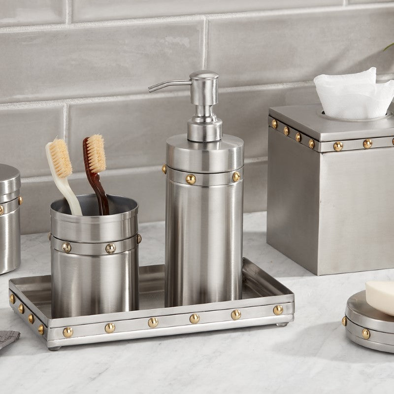Rivets 3-Piece Bathroom Accessory Set