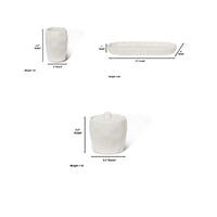 French Impressions 8 pc bathroom accessory set