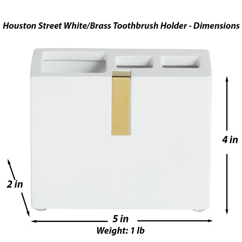 Houston Street Toothbrush Holder