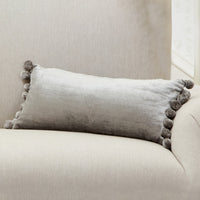 Jodhpur Slate Blue Oblong Pillow