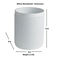 Milano Wastebasket