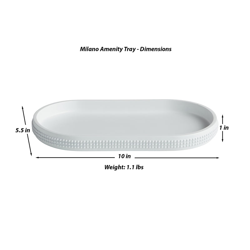 Milano Amenity Tray