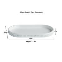 Milano Amenity Tray