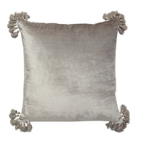 Raj Slate Blue Velvet Pillow