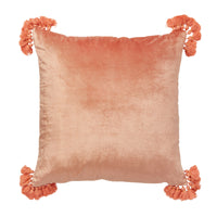 Raj Terracotta Velvet Pillow