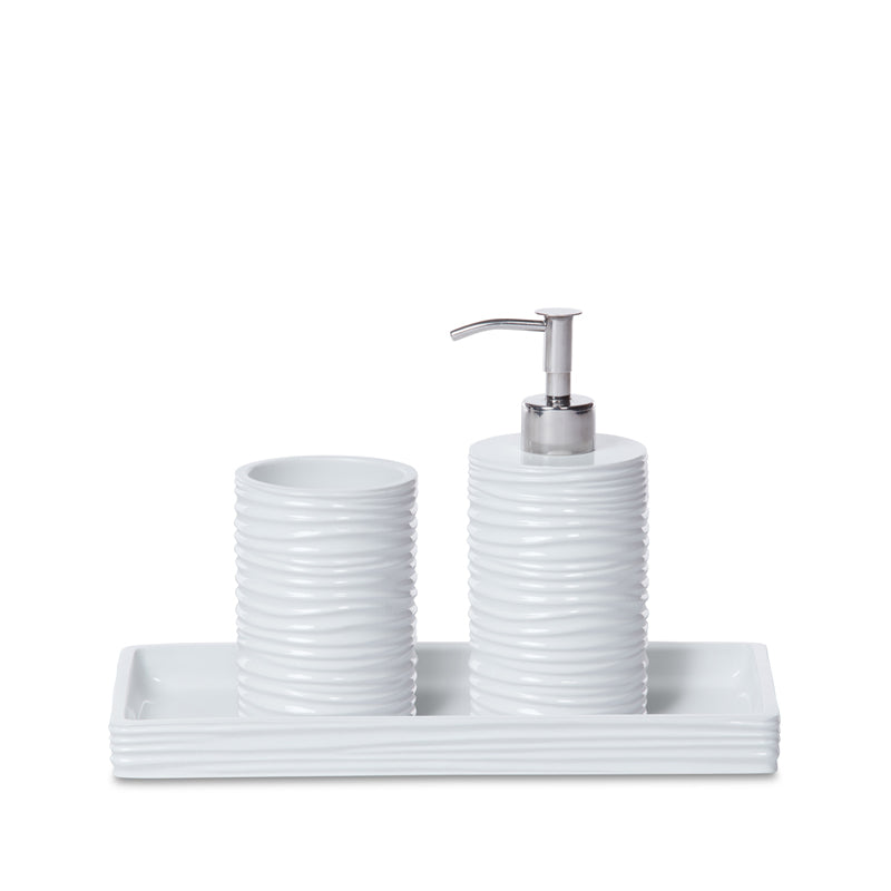 By the Sea 3-Piece Bathroom Accessory Set