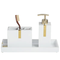 Houston Street 3-Piece Bathroom Accessory Set