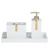 Houston Street 3-Piece Bathroom Accessory Set