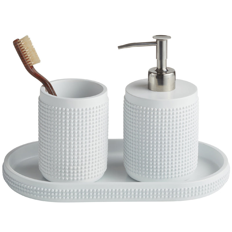 Milano 3-Piece Bathroom Accessory Set