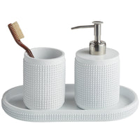 Milano 3-Piece Bathroom Accessory Set