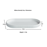 Milano 3-Piece Bathroom Accessory Set