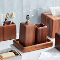 Nature's Home 3-Piece Bathroom Accessory Set