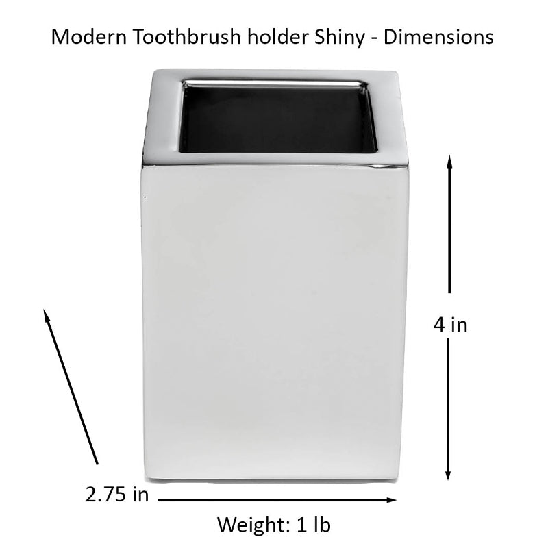 Modern 3-Piece Bathroom Accessory Set
