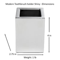 Modern 3-Piece Bathroom Accessory Set