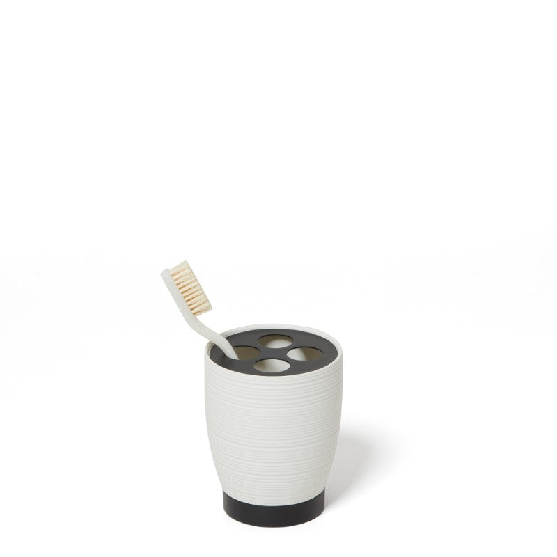 Dubai Toothbrush Holder (black trim)