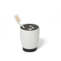 Dubai Toothbrush Holder (black trim)