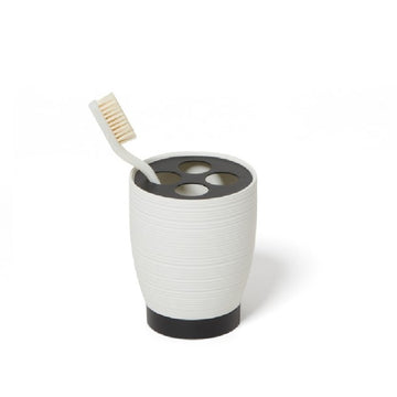Dubai Toothbrush Holder (black trim)
