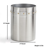 Rivets Wastebasket