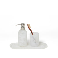 Clouds 3 pc Bath set (tumbler, lotion, amenity)