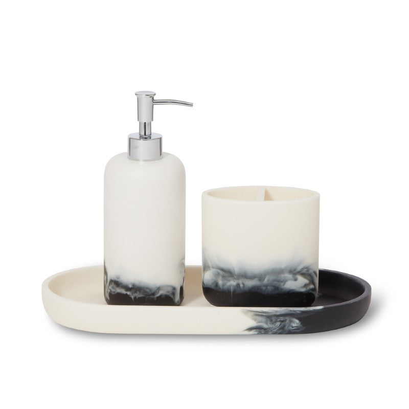 Ombre 3-Piece Bathroom Accessory Set