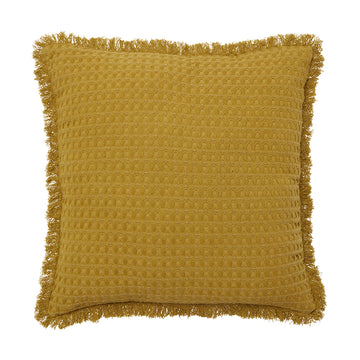 Agra Waffle Olive Pillow