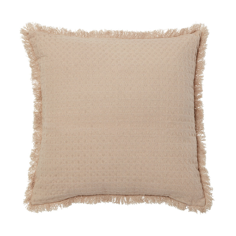 Agra Waffle Taupe Pillow