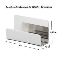Roselli Modern Business Card Holder