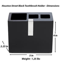 Houston Street Toothbrush Holder
