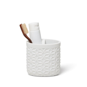 Quilted Toothbrush Holder