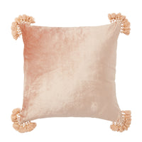 Raj Taupe Velvet Pillow