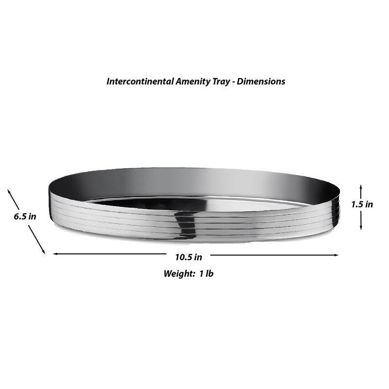 Intercontinental 3-Piece bathroom accessory set