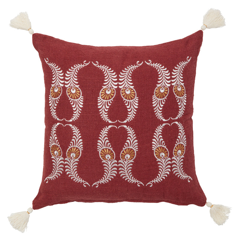 Udaipur Flower Rouge Pillow